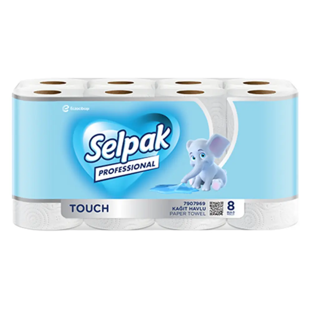 Selpak Rulo Havlu Touch 8 Li Paket