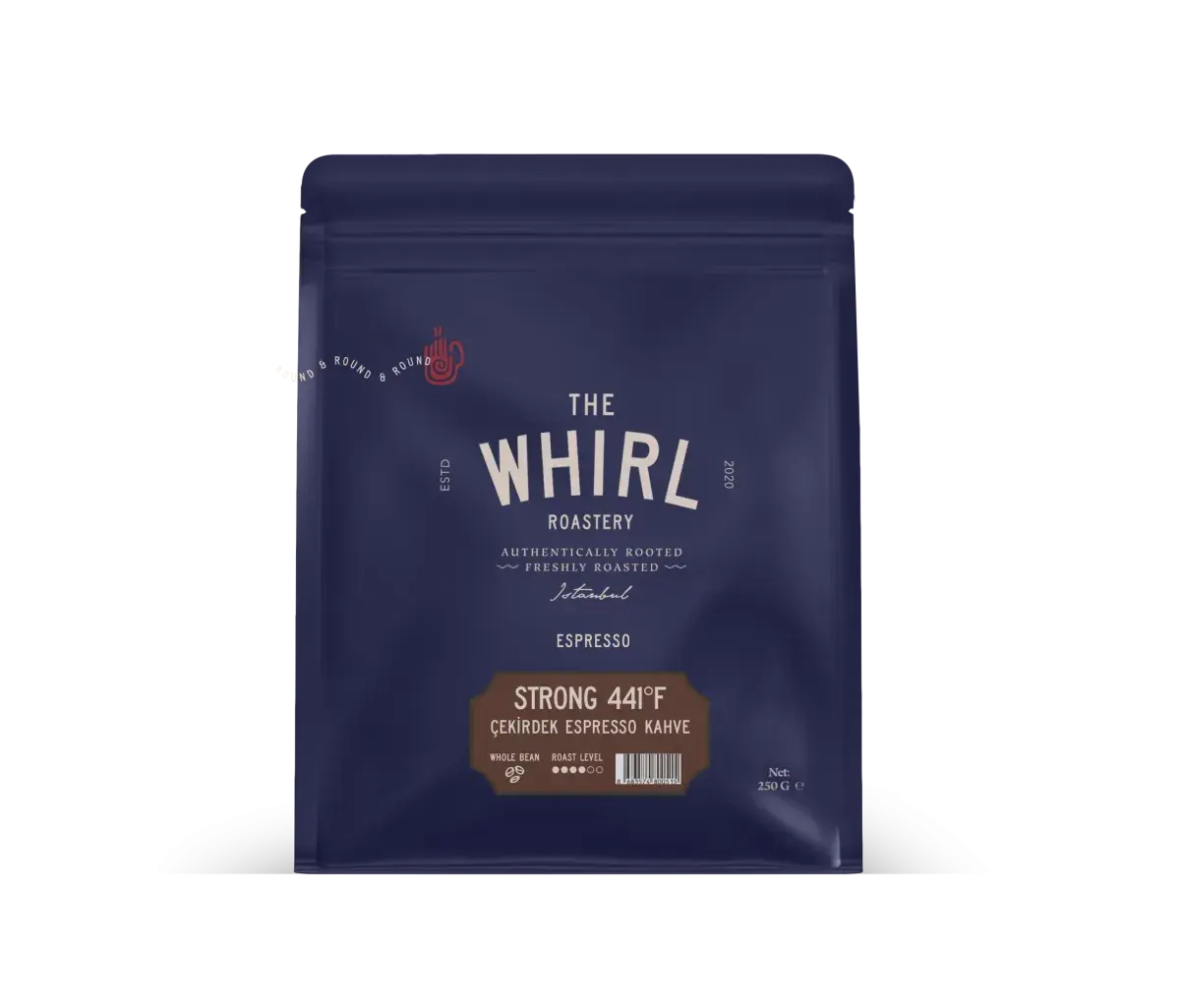 THE WHIRL Espresso Çekirdek Kahve 250 Gr.