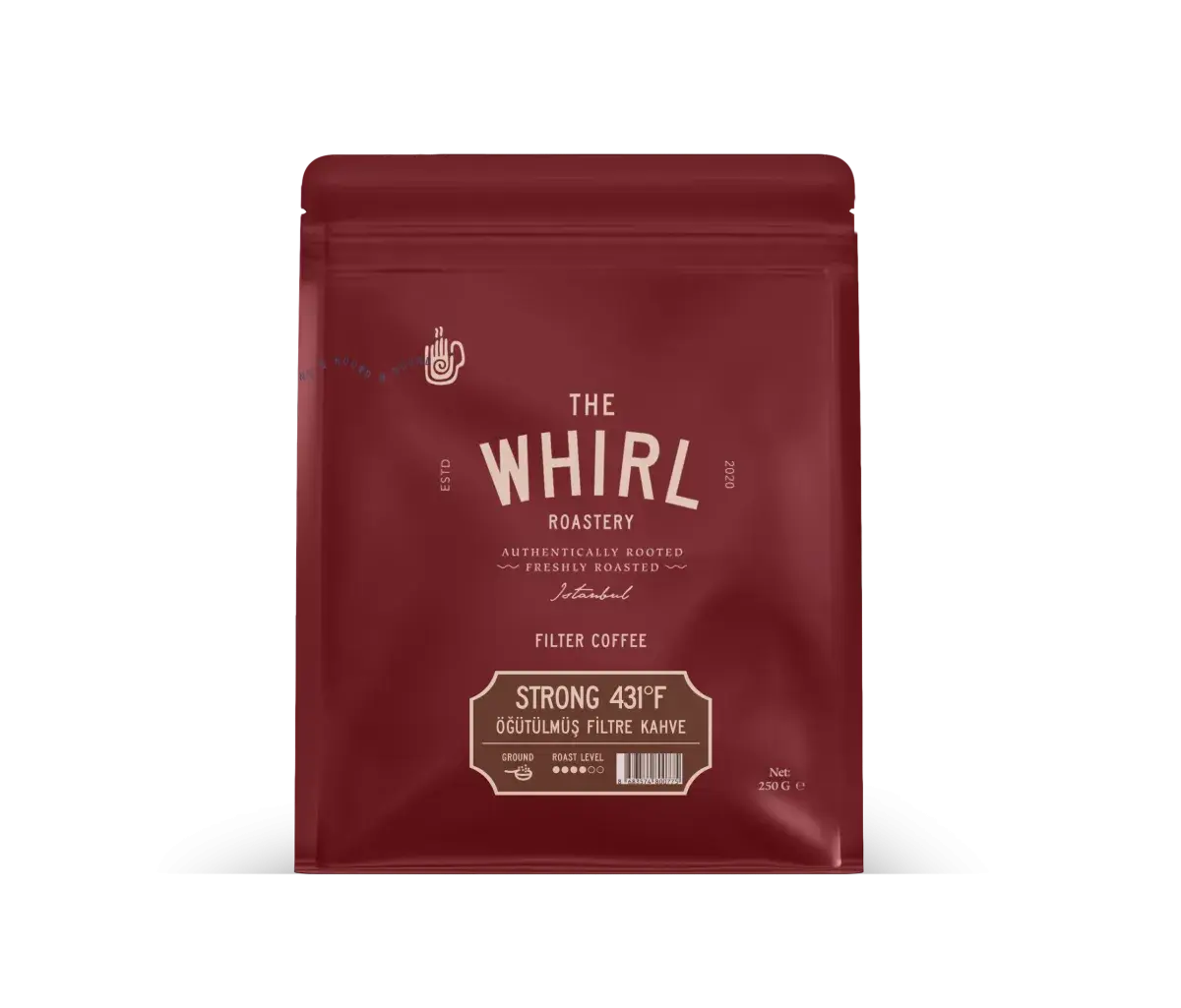 THE WHIRL Filtre Kahve 250 Gr.