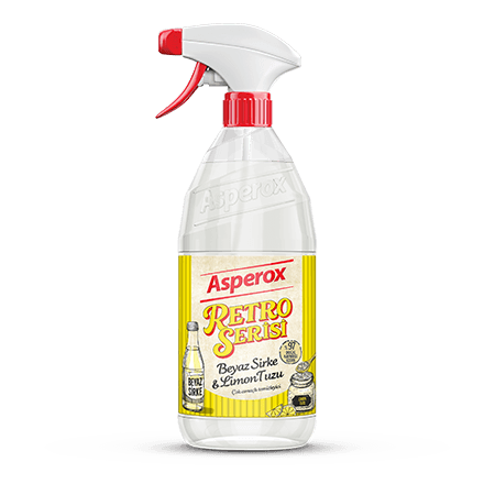 Asperox Retro Serisi Beyaz Sirke & Limon Tuzu