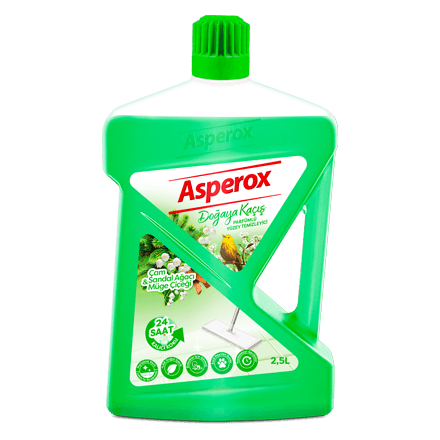 Asperox Yüzey Temizleyici Parfümlü Doğaya Kaçış  2,5 Kg.