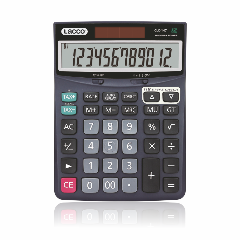 Lacco Hesap Makinesi 12 Haneli CLC-147 140*190 mm