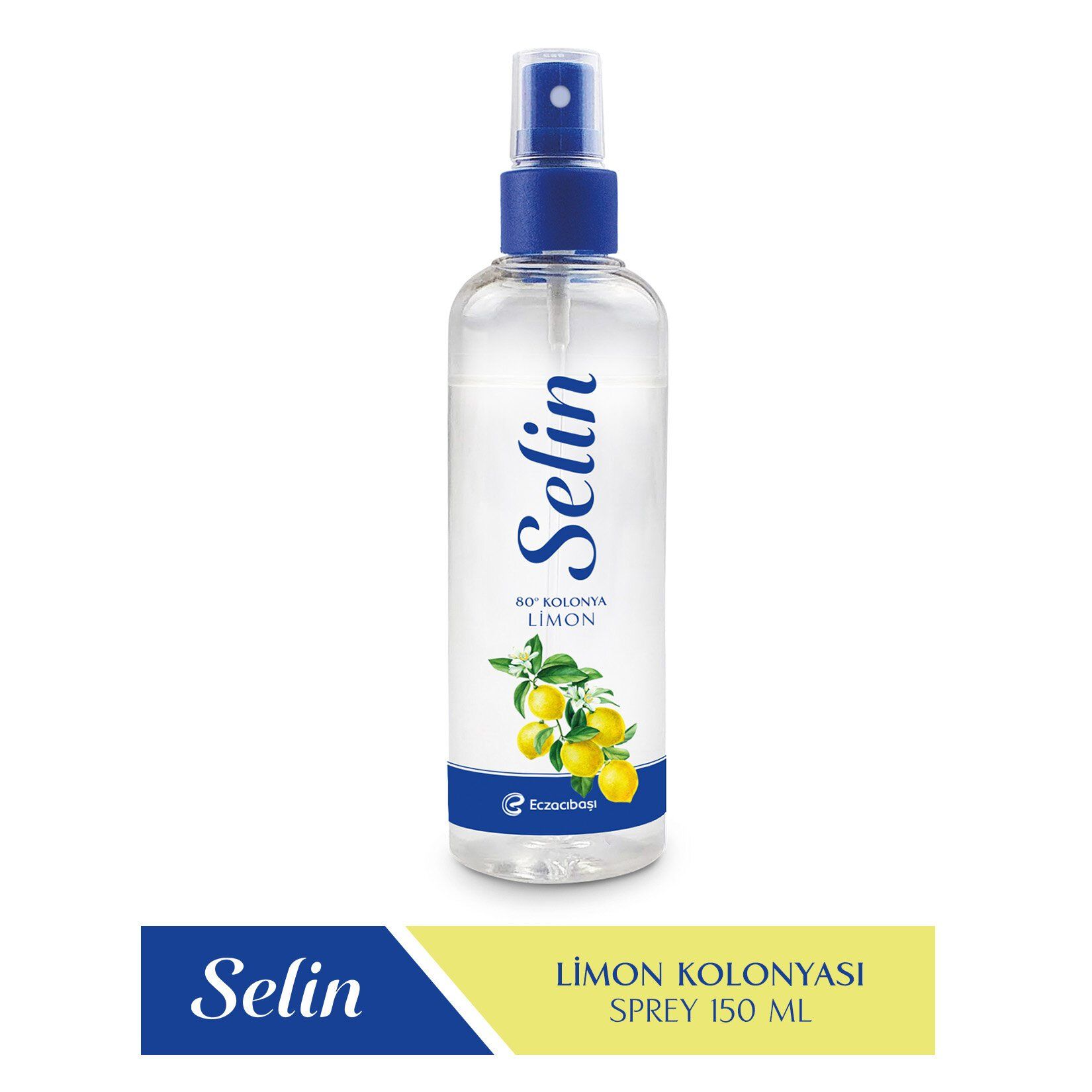 Selin Kolonya Limon Sprey 150 Ml.