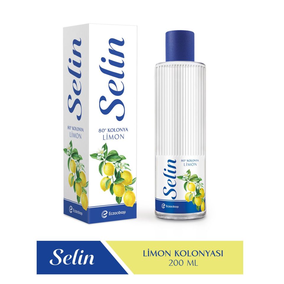 Selin Kolonya Limon 200 Ml.