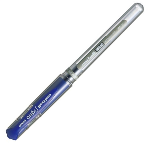 Uniball İmza Kalemi Sıgno Um-153 1.0 Mm Mavi 12 Li Kutu