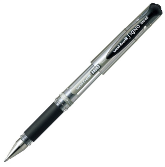 Uniball İmza Kalemi Sıgno Um-153 1.0 Mm Siyah 12 Li Kutu
