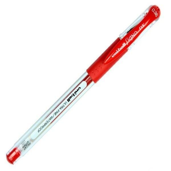 Uniball Jel Kalem Sıgno Dx Um-151 0.38 Mm Kırmızı 12 Li Kutu