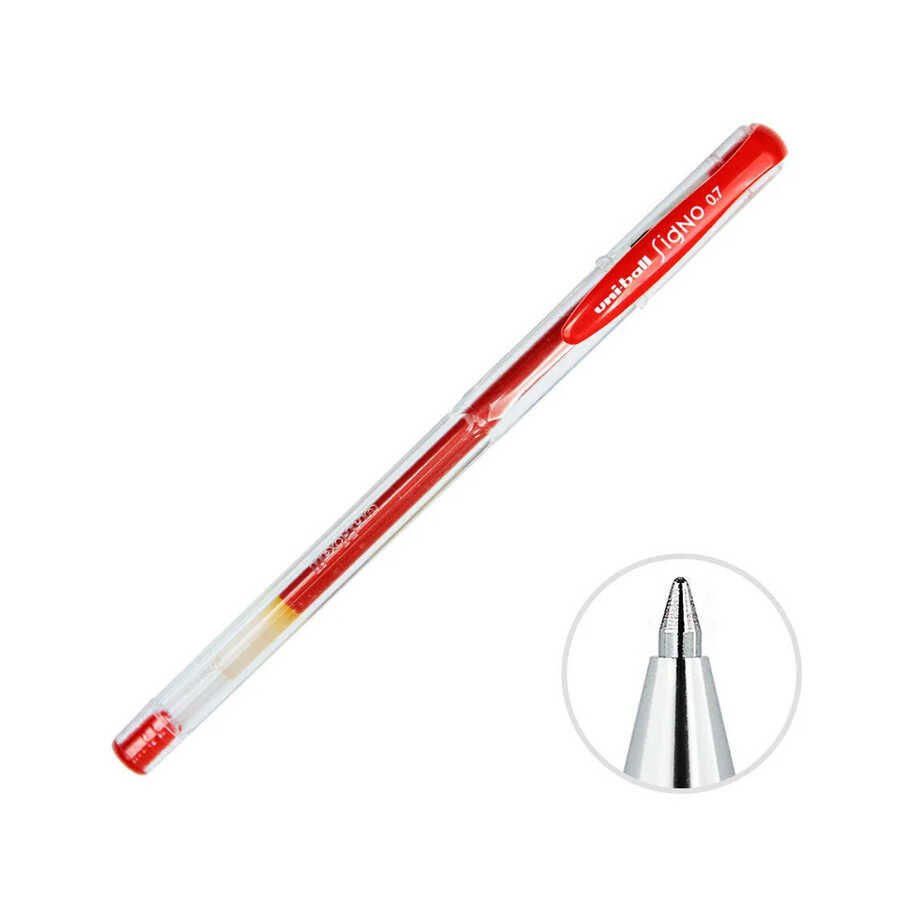 Uniball Jel Kalem Sıgno Um-100 0.7 Mm Kırmızı 12 Li Kutu