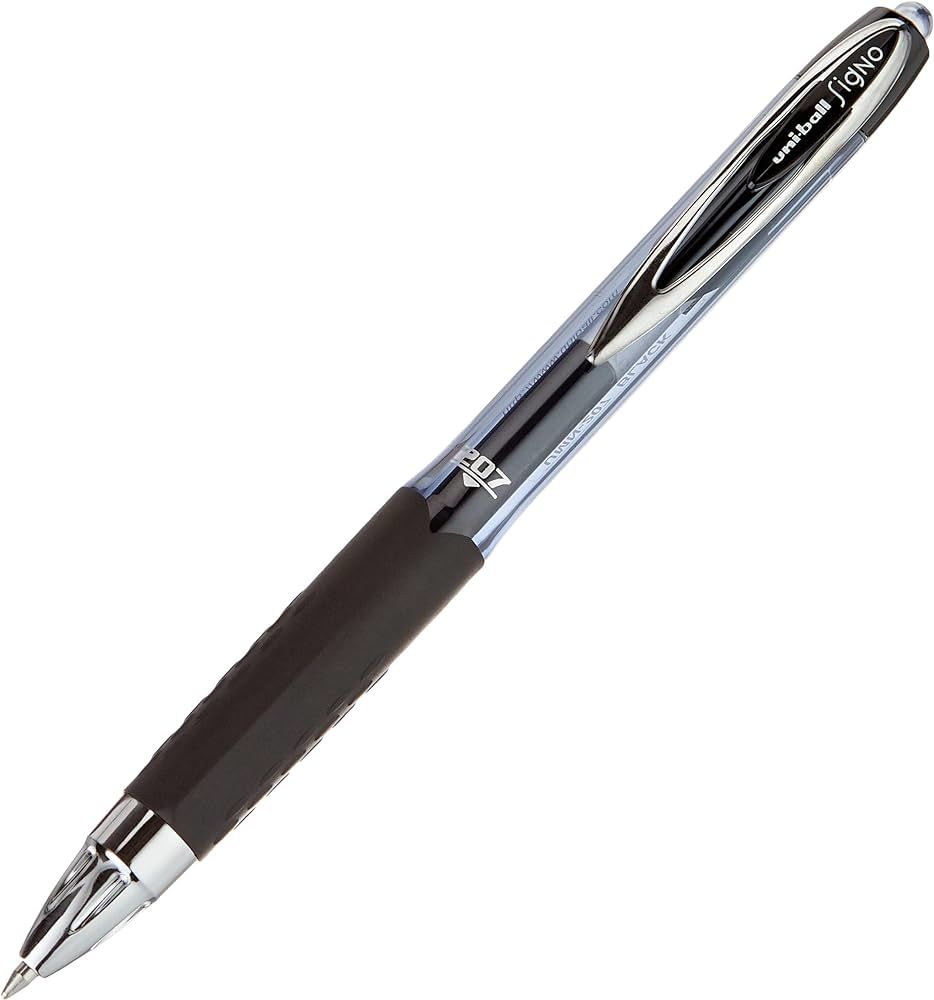 Uniball Jel Kalem Umn-207 Kalem  0.7 Mm.Siyah - 12 Li Kutu