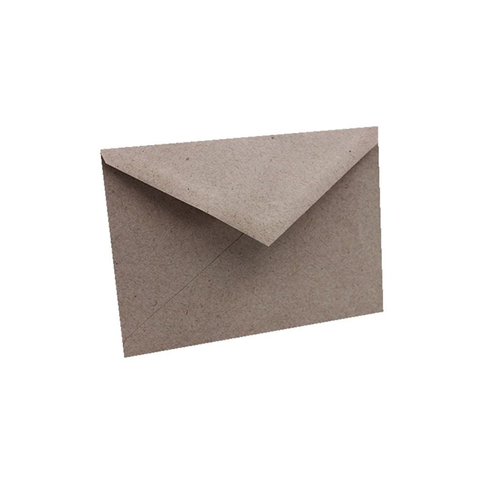 Zarfsan Elvan Zarf 90 Gr.İmitasyon Kraft Tutkallı V Kapak 100 lü Paket