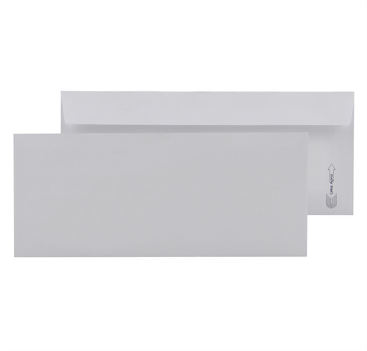 Zarfsan Diplomat Zarf 1.Hamur 90 Gr.Düz Silikonlu 100 lü Paket