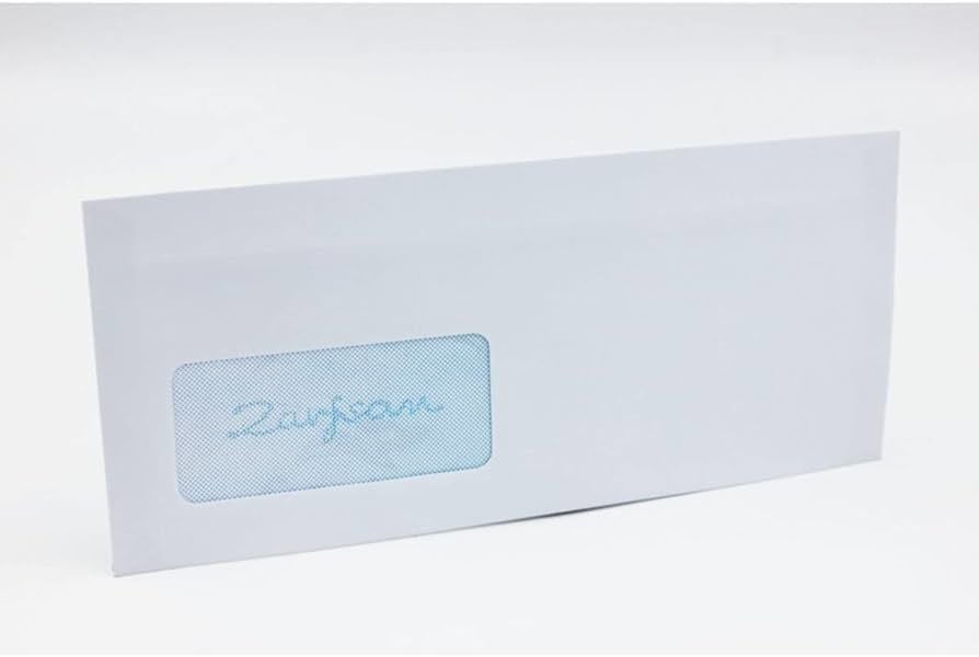 Zarfsan Diplomat Zarf 1.Hamur 110 Gr.Pencereli silikonlu 100 lü Paket