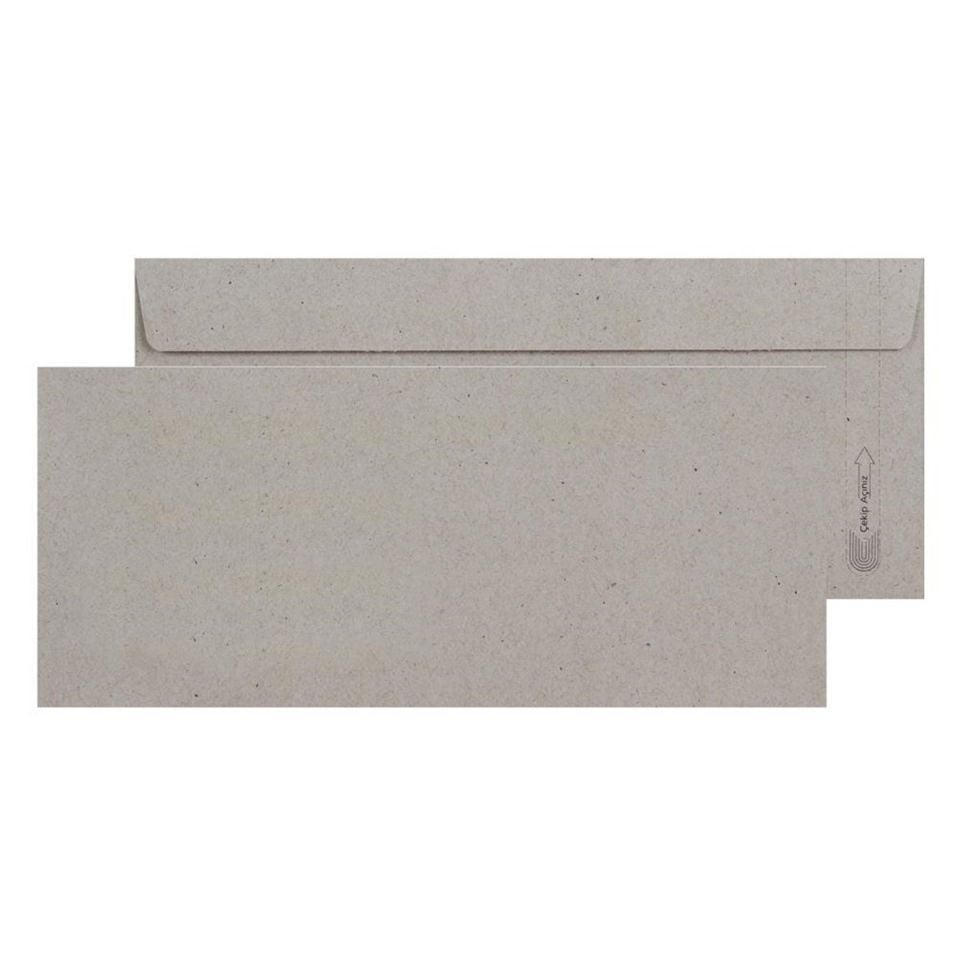 Zarfsan Diplomat Zarf Kraft 90 Gr.Düz Silikonlu 100 lü Paket