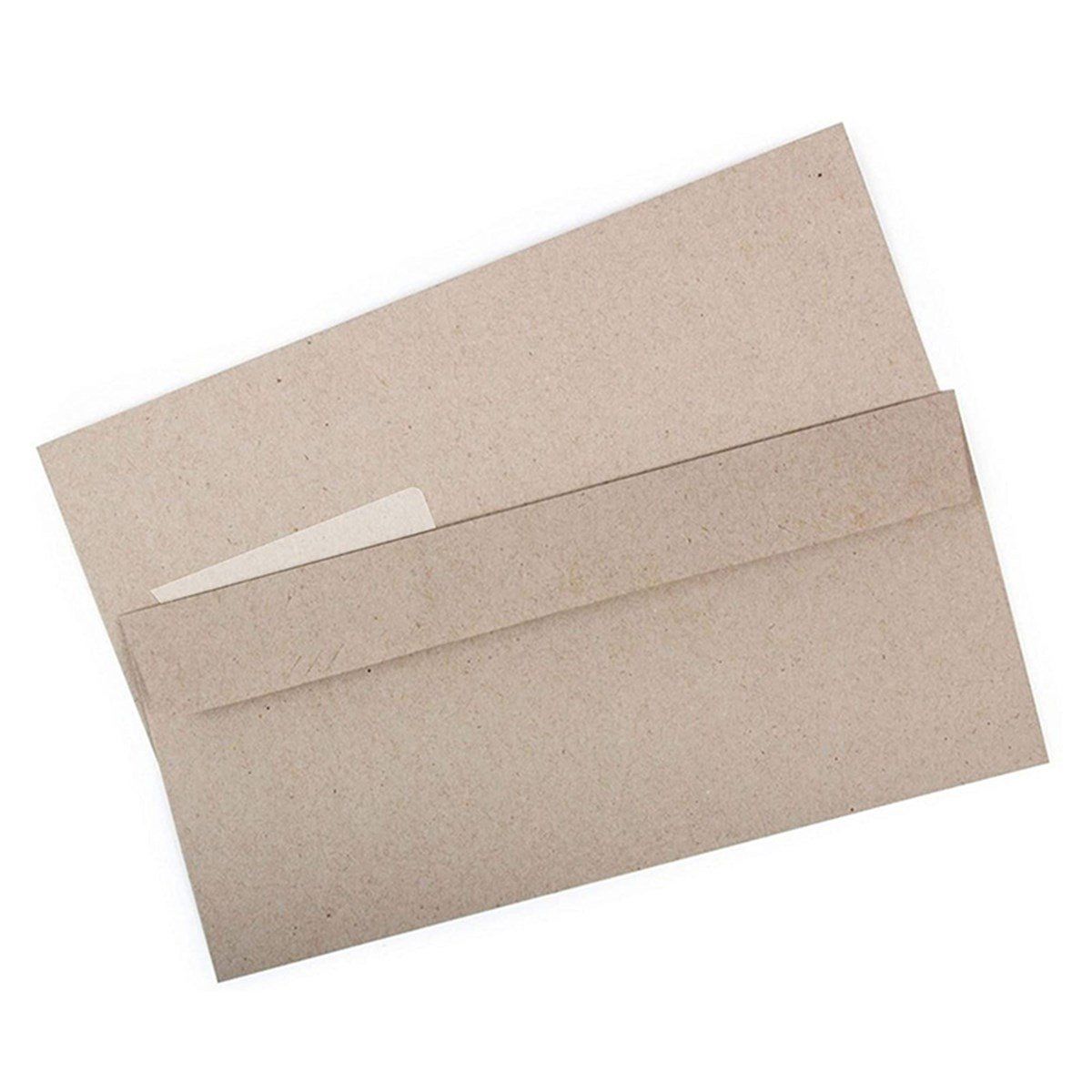 Zarfsan Diplomat Zarf Kraft 90 gr.Pencereli Silikonlu 100 lü Paket