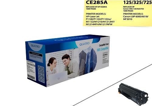 Muadil Toner HP CE285A CB435A CANON 725 Kutulu Ürün
