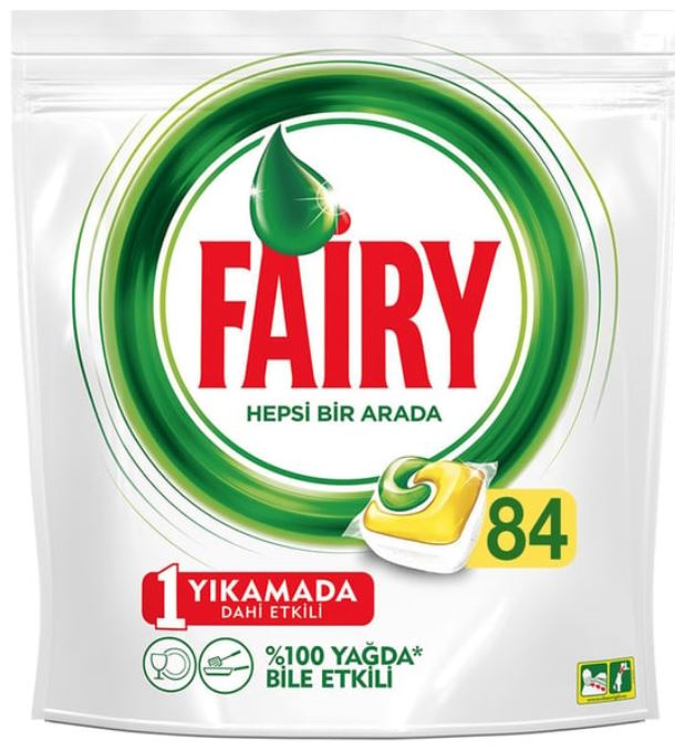 Fairy Bulaşık Makinası Tableti 84 Lü Paket
