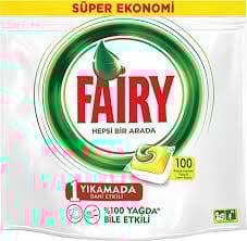 Fairy Bulaşık Makinası Tableti 100 Lü Paket