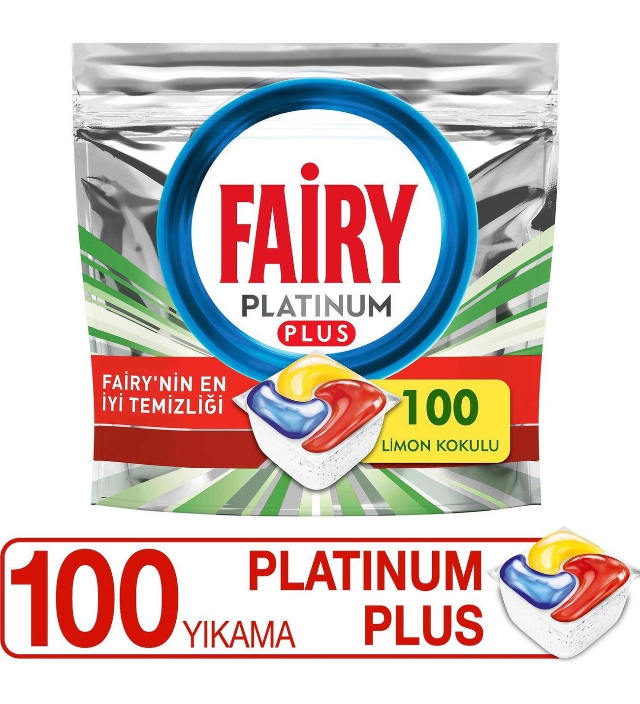 Fairy Bulaşık Makinası Tablet Platinum Plus 100 Lü
