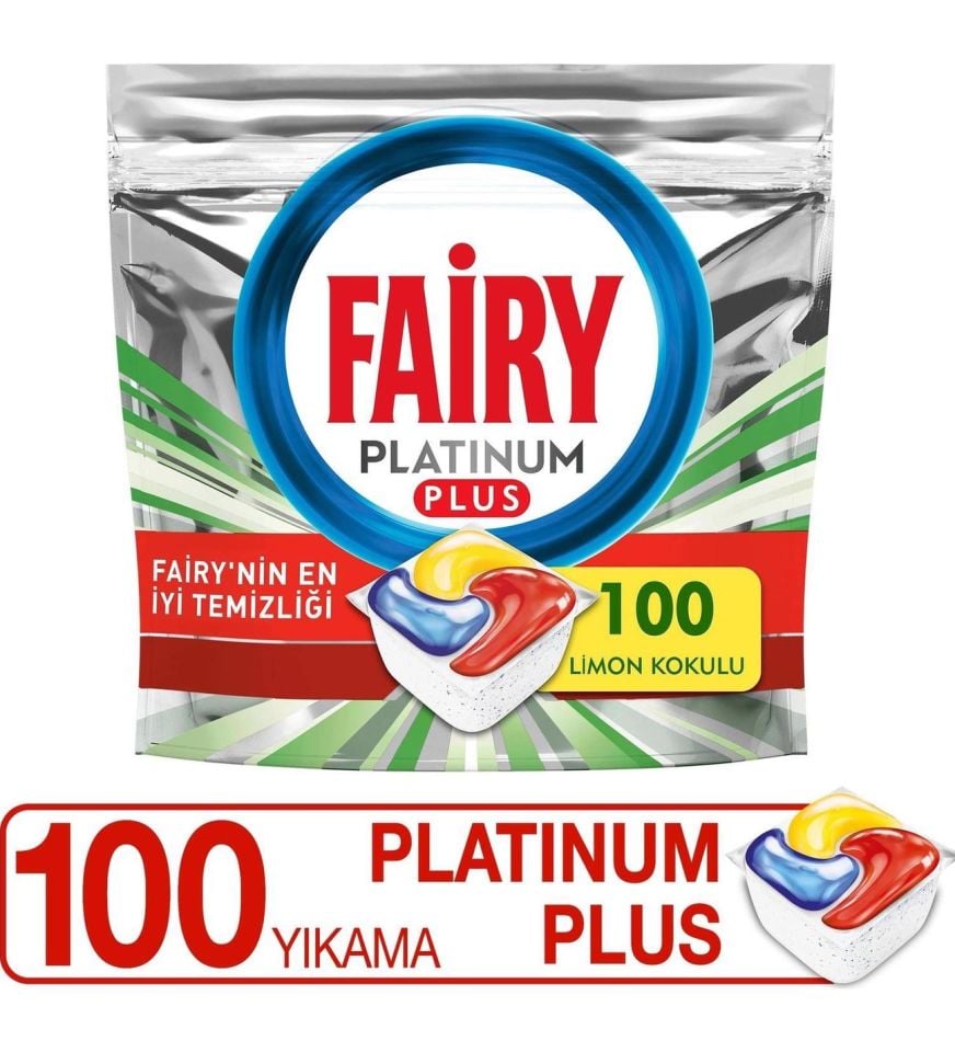 Fairy Bulaşık Makinası Tablet Platinum Plus 100 Lü