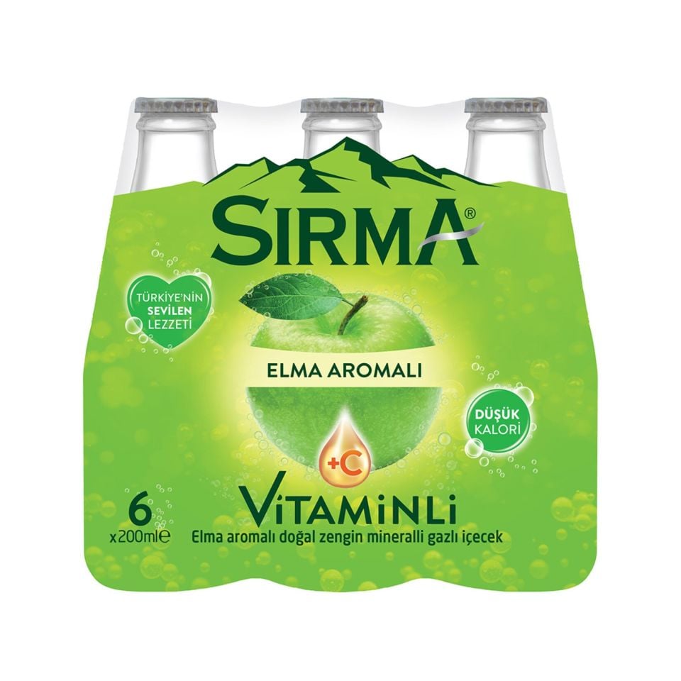 Sırma Soda Elmalı 6 Lı Paket