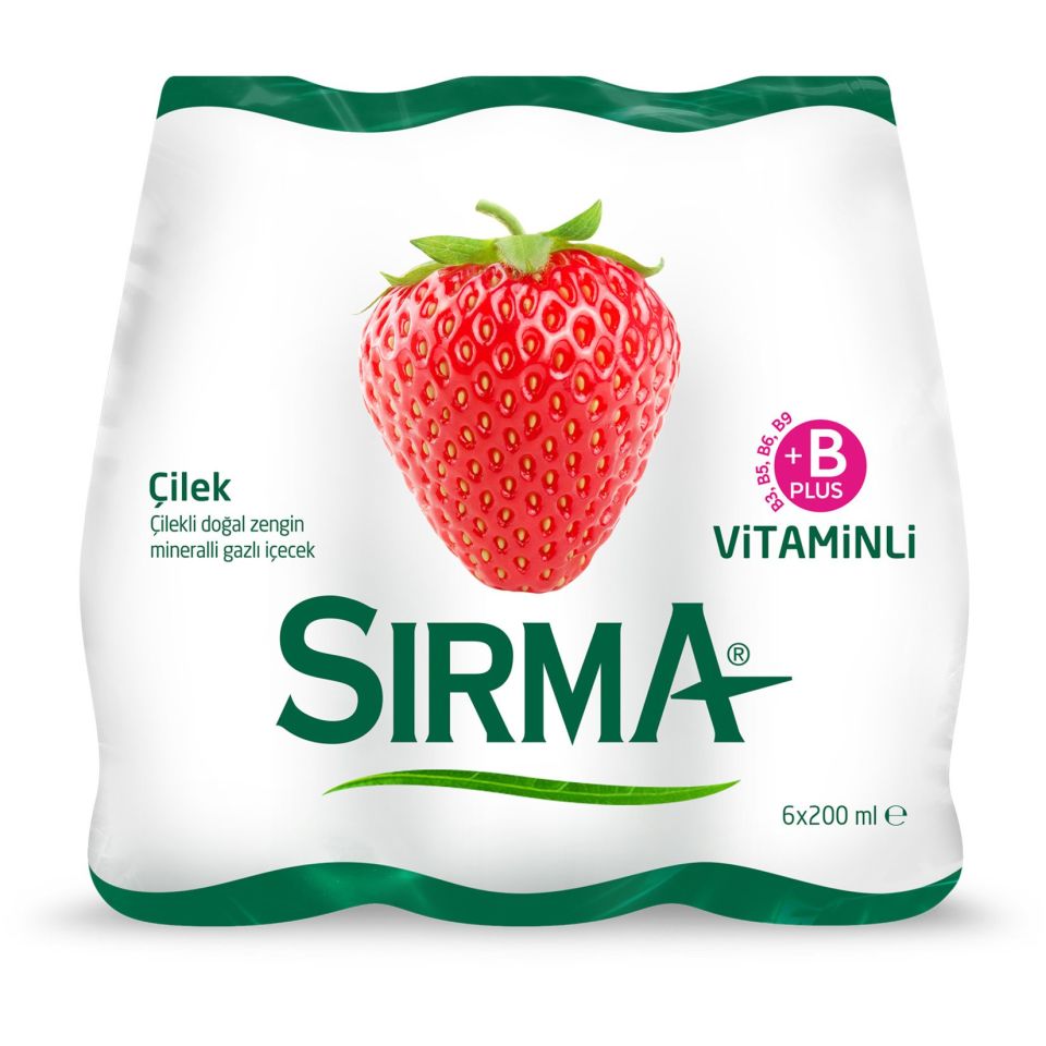 Sırma Soda Çilekli 6 Lı Paket