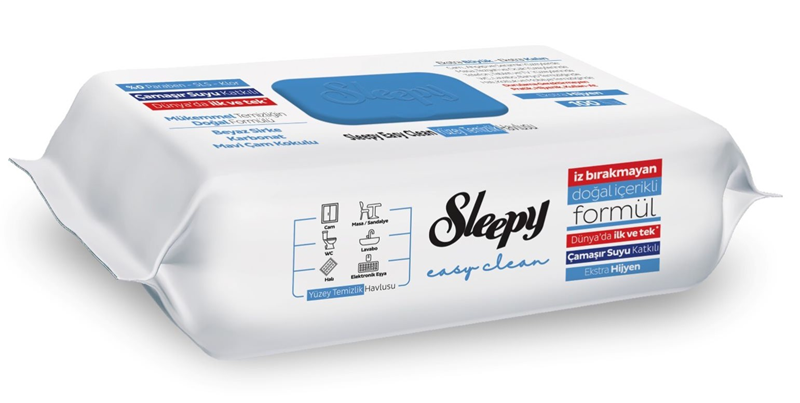 Sleepy Temizlik Havlusu Çamaşır Suyu Katkılı 100Lü Paket
