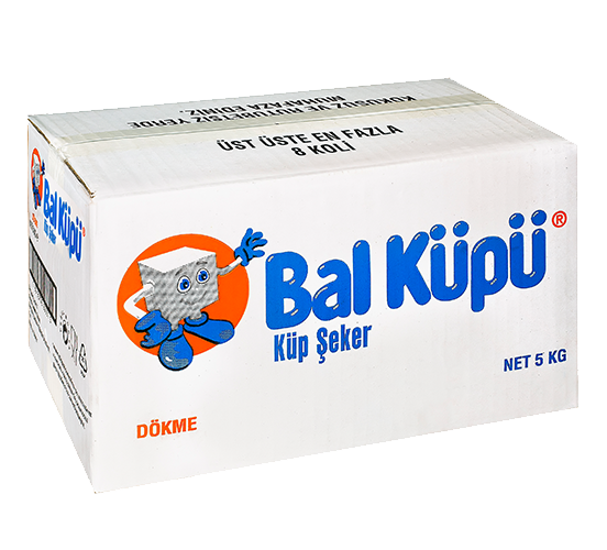 Balküpü Kesme Şeker Çift Sargılı 5 Kg.Dökme Koli