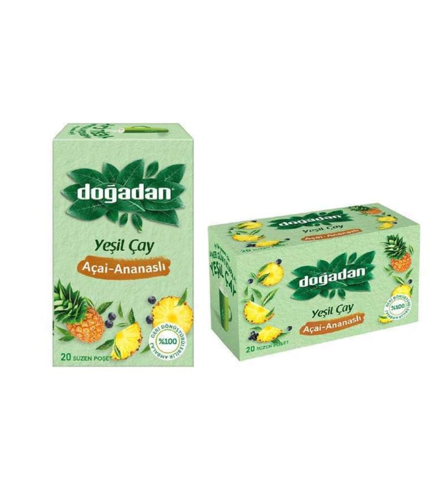Doğadan Bitki Çayı Acai-Anaslı Çay 2.5 Gr.20 Li Paket