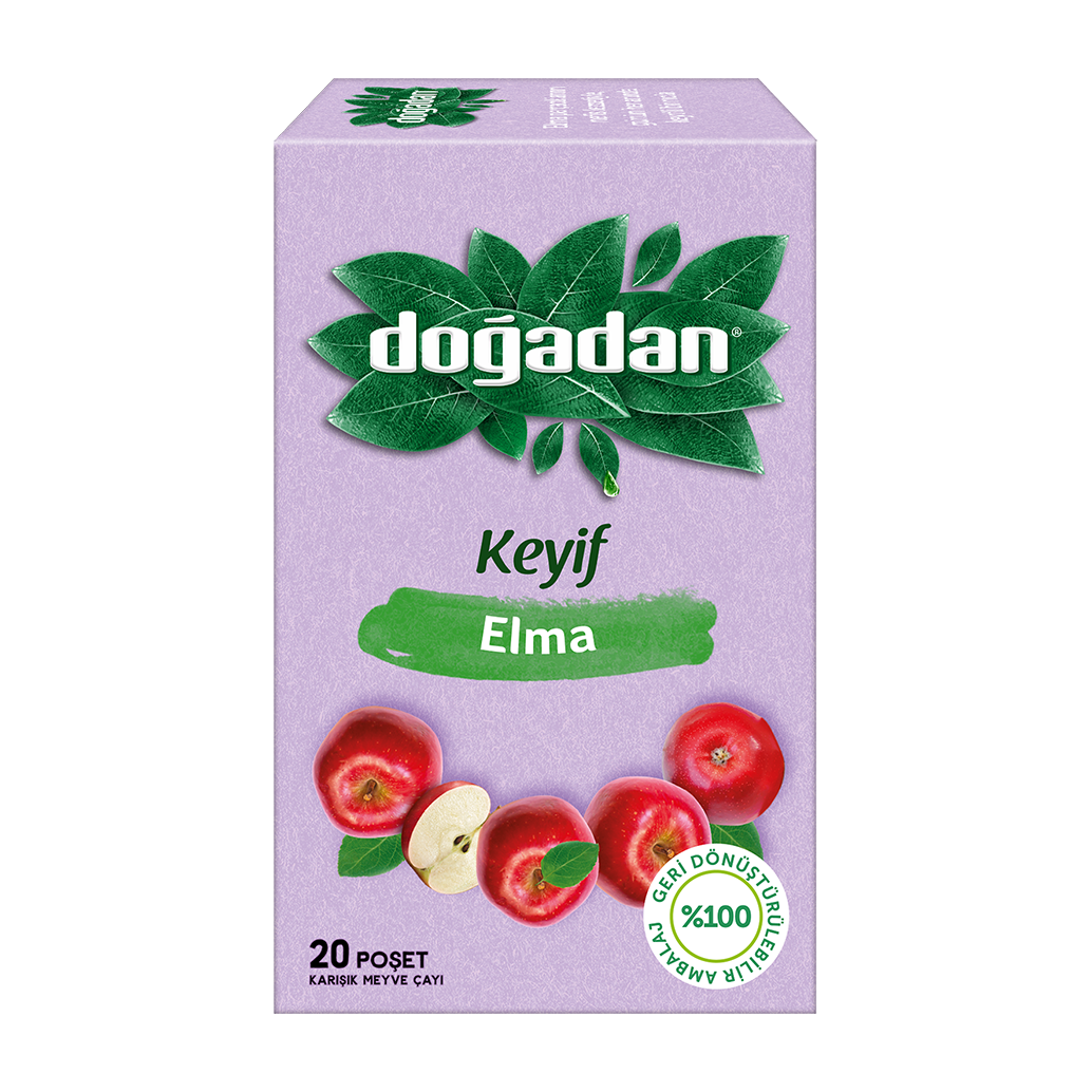 Doğadan Bitki Çayı Elma Çayı 2 Gr.20 Li Paket
