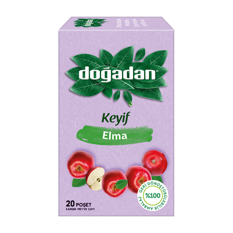 Doğadan Bitki Çayı Elma Çayı 2 Gr.20 Li Paket