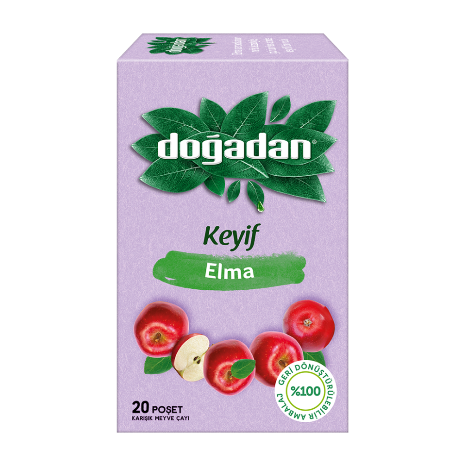 Doğadan Bitki Çayı Elma Çayı 2 Gr.20 Li Paket