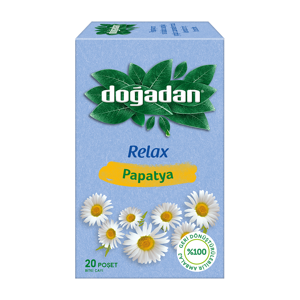 Doğadan Bitki Çayı Papatya Relax 1,5 Gr.20 Li Paket