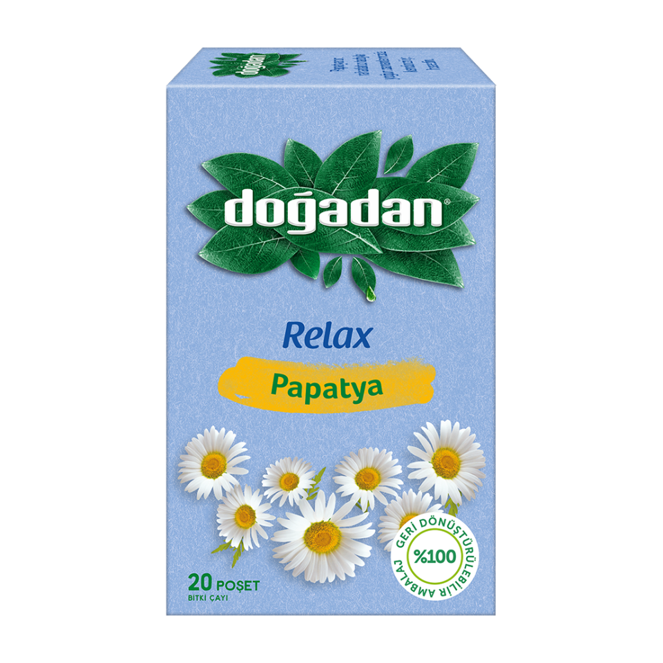 Doğadan Bitki Çayı Papatya Relax 1,5 Gr.20 Li Paket