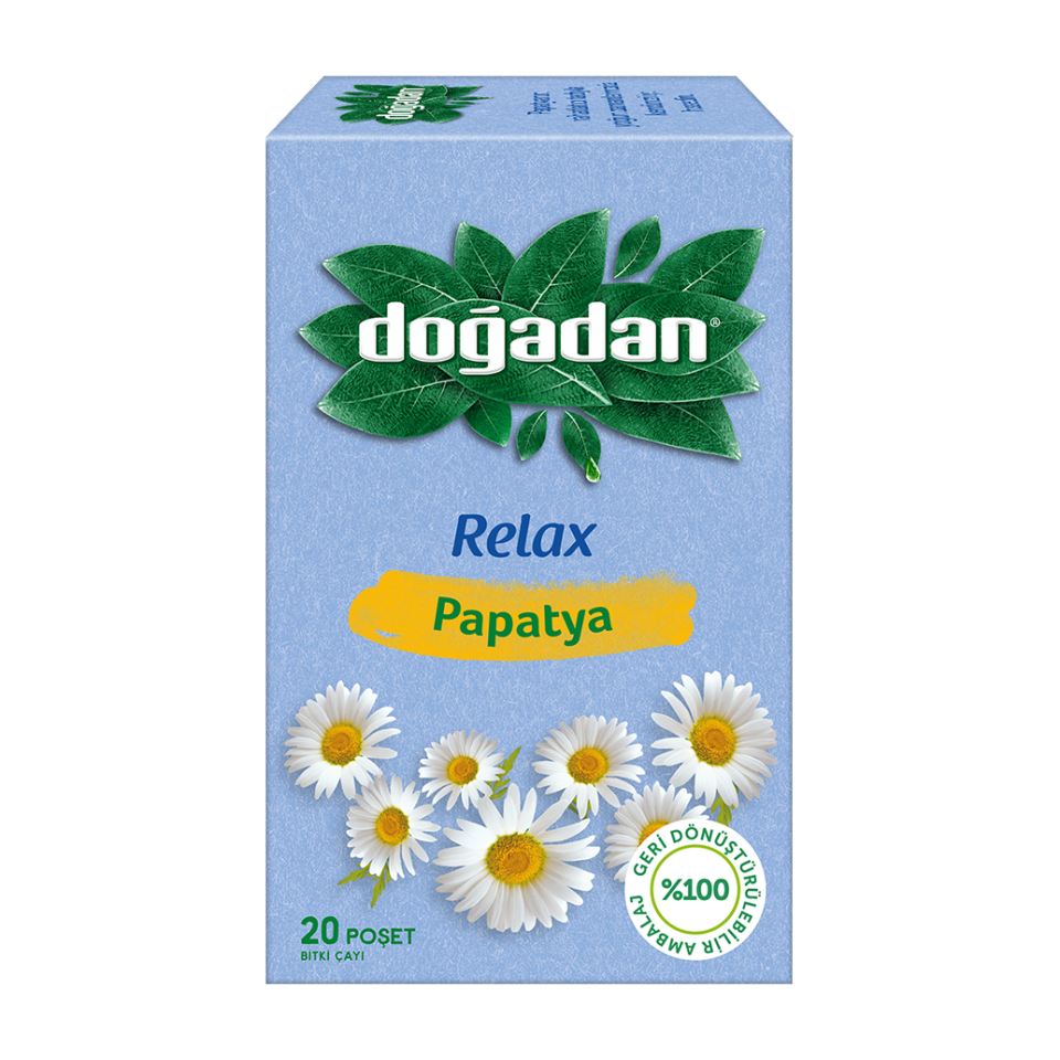 Doğadan Bitki Çayı Papatya Relax 1,5 Gr.20 Li Paket