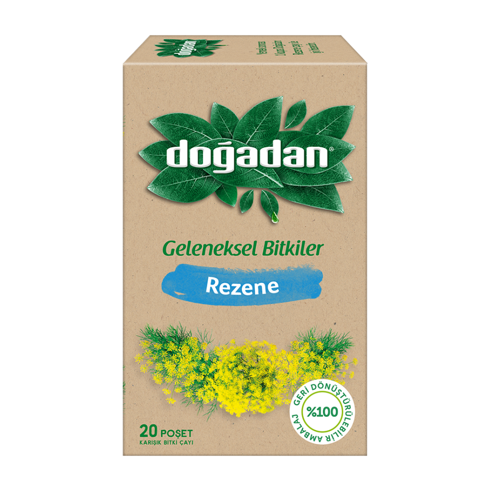 Doğadan Bitki Çayı Rezene Çayı 2 Gr.20 Li Paket