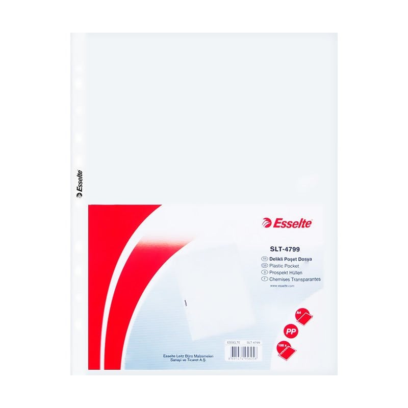 Esselte Poşet Dosya A-4 100 Lü Paket