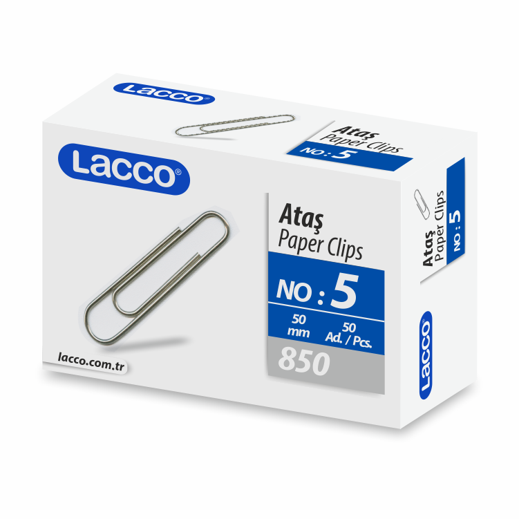 Lacco Ataş No:5 850 Kutu Kutu İçi 50 Li 50 Mm.