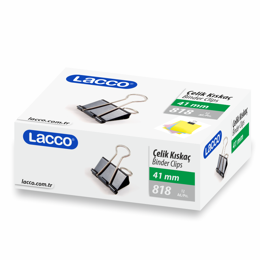 Lacco Kıskaç Çelik 41 Mm.12 Li Kutu 818