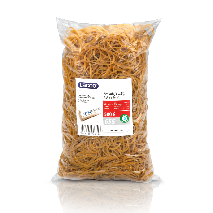 Lacco Paket Lastiği Midi 500 Gr.655