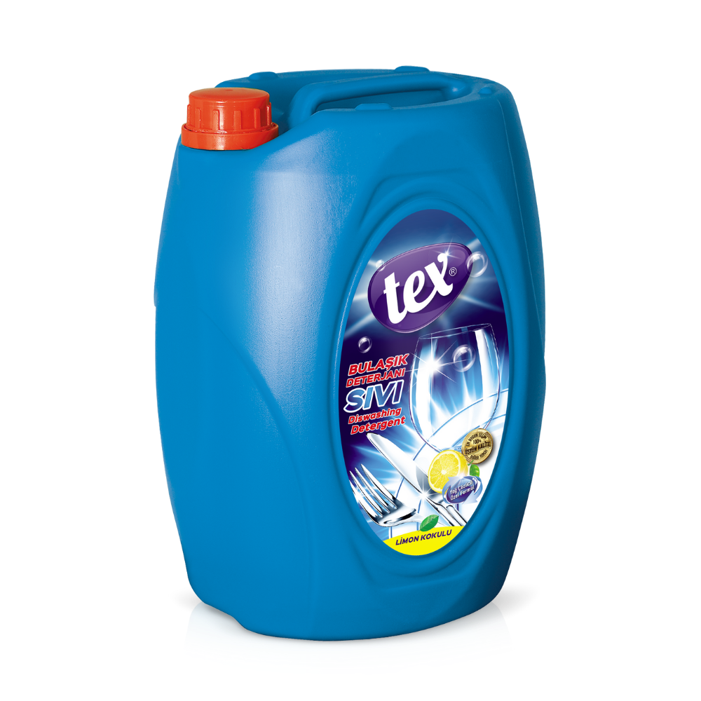 Tex Sıvı Bulaşık Deterjanı Limon&Meyve Sirkeli 4 Kg.