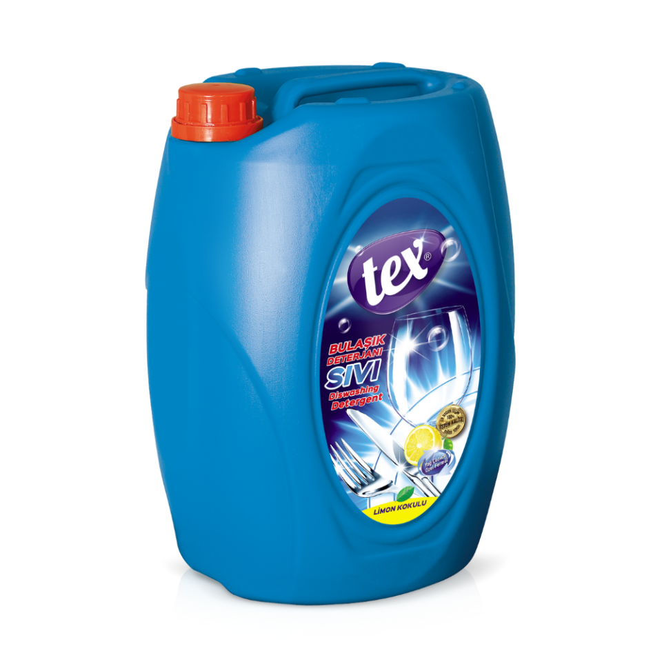 Tex Sıvı Bulaşık Deterjanı Limon&Meyve Sirkeli 4 Kg.