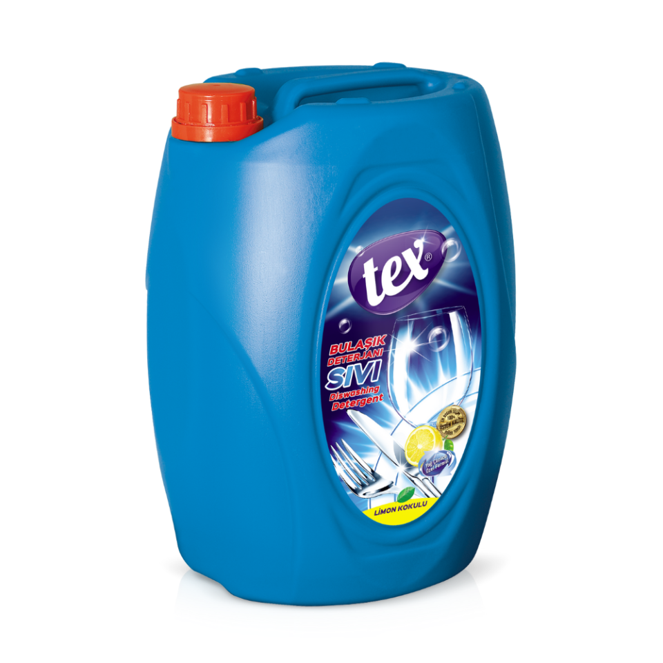 Tex Sıvı Bulaşık Deterjanı Limon&Meyve Sirkeli 4 Kg.