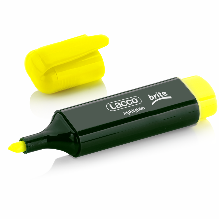 Lacco Fosforlu Kalem Sarı Brite 210