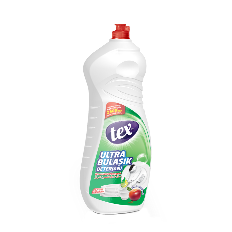 Tex Sıvı Bulaşık Deterjanı Ultra Elma 675 Ml.
