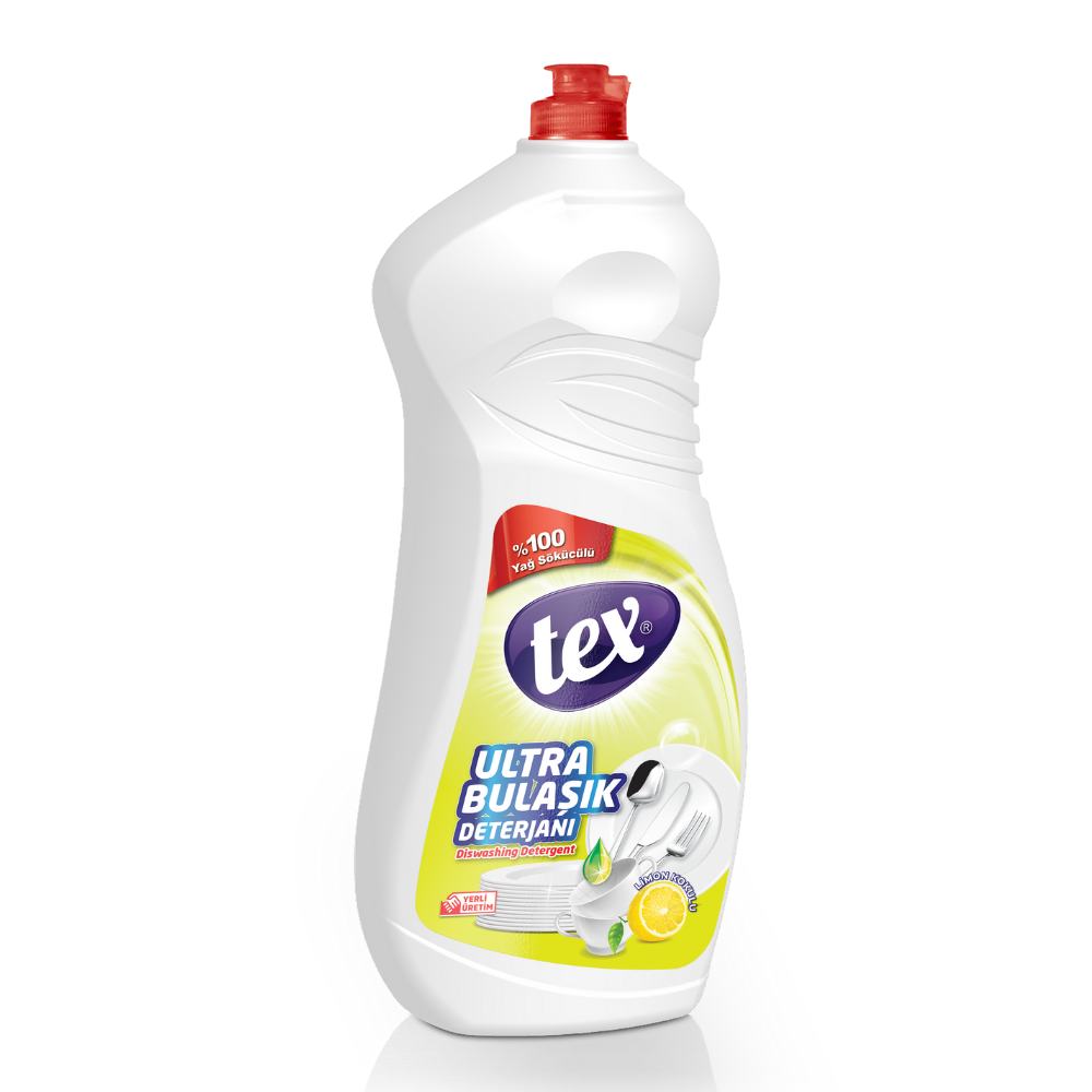 Tex Sıvı Bulaşık Deterjanı Ultra Limonlu 1350 Ml.