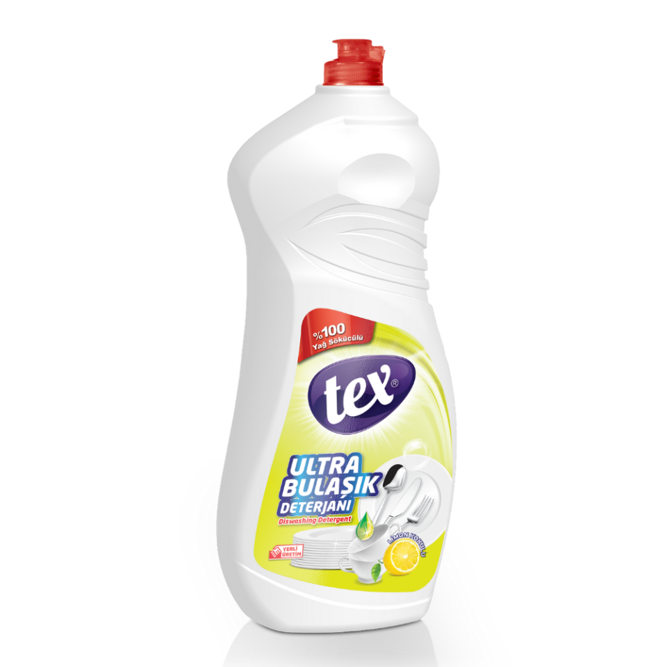 Tex Sıvı Bulaşık Deterjanı Ultra Limonlu 1350 Ml.