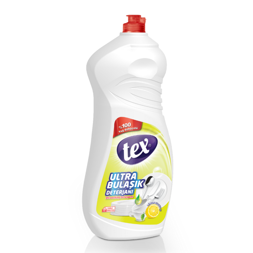 Tex Sıvı Bulaşık Deterjanı Ultra Limonlu 1350 Ml.