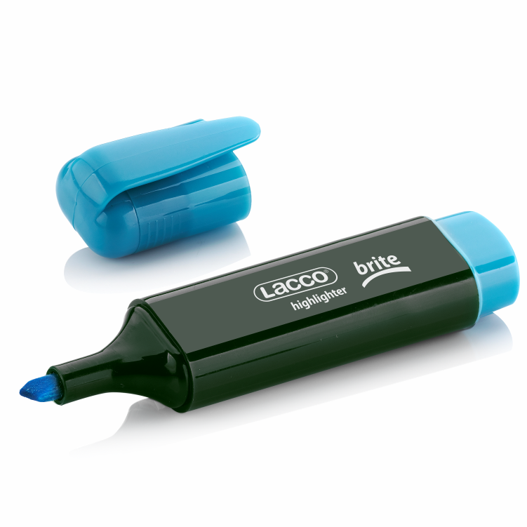 Lacco Fosforlu Kalem Mavi Brite 210