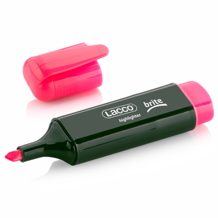 Lacco Fosforlu Kalem Pembe Brite 210