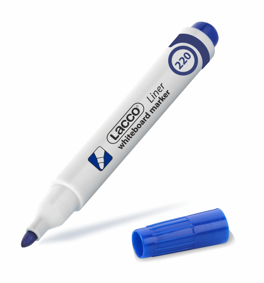 Lacco Tahta Kalemi Mavi Liner 220 Yuvarlak Uç 12 Li Paket